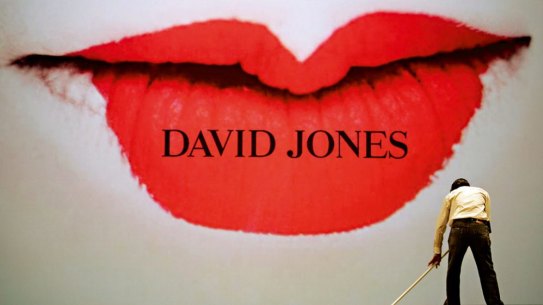 David Jones has suffered a sales slump for the first part of the financial year.