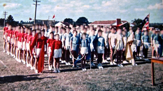 Jim Sherlock (circled) at Tally Ho in the 1960s.