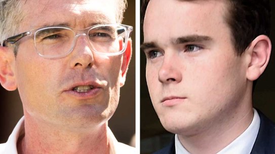 NSW Premier Dominic Perrottet and brother Jean-Claude Perrottet.