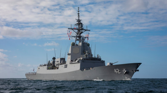 The government is considering adding a further three air warfare destroyers to the nation’s fleet, taking the total to six.