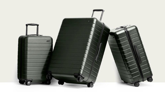 To make yourself stand out from all the other black suitcases, put your name tag on it as well as a GPS device.