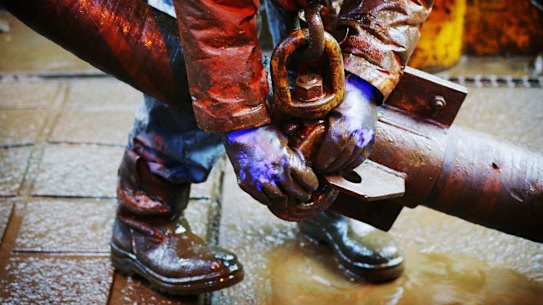 By the middle of last month, global production was exceeding consumption by as much as 30 million barrels per day, causing the volume of oil in storage to surge.