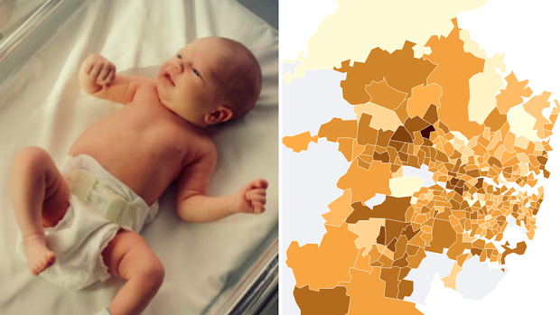Sydney’s ‘baby recession’: Where births have plunged most