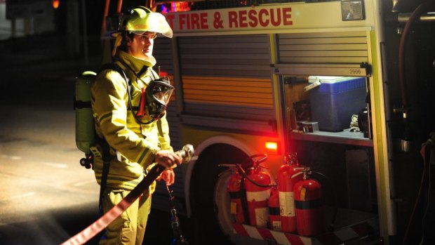 Fire fighters respond after burnt food sets off Fisher house smoke alarm