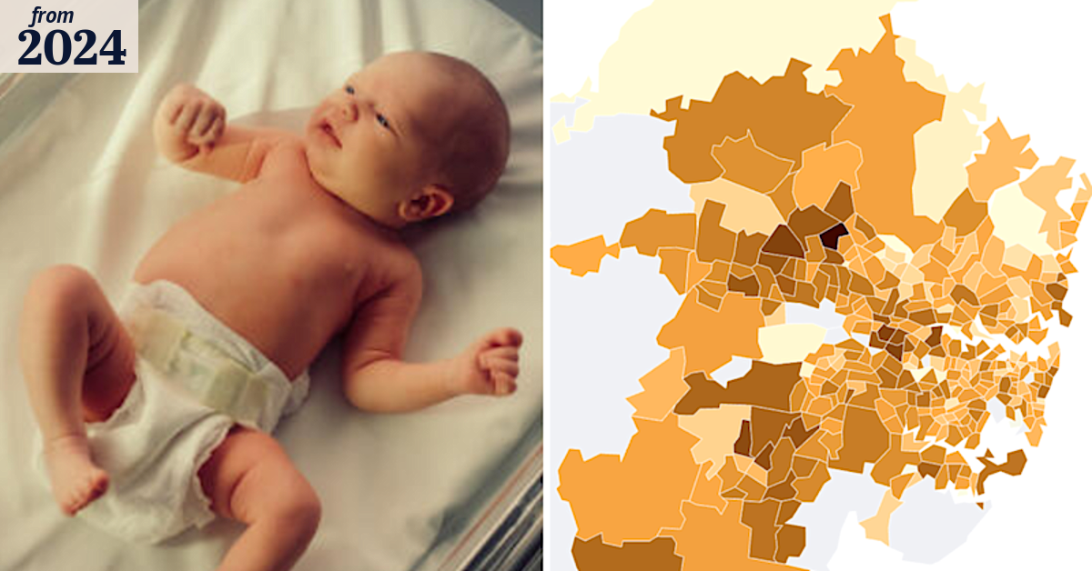Sydney baby rate drop: fertility rate falling