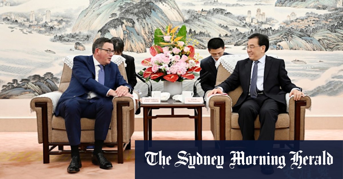 Daniel Andrews China trip shrouded in mystery - Vimarsana News