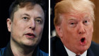Donald Trump has praised billionaire Elon Musk.