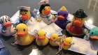 Some passengers bring dozens of ducks to hide onboard.