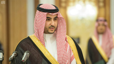Saudi Prince and deputy defence minister Khalid bin Salman, brother of Mohammed bin Salman.