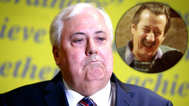 Clive Palmer has likened WA draft laws aimed at thwarting his claim to legislation at the centre of Australian cult classic The Castle.
