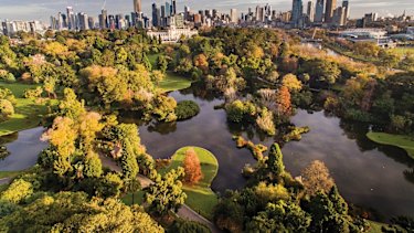 The Royal Botanic Gardens, Melbourne. Spotswoodians not allowed. 