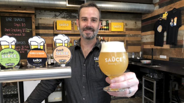 Mike Clarke's Sauce Brewery will be open on Thursday afternoon. 