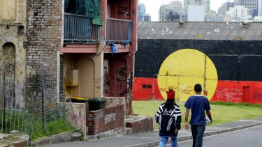 The Block in 2004. The neighbourhood was special and historic.