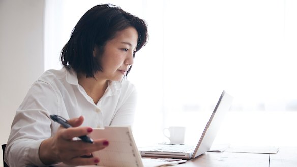 Utilise natural lighting when working from home.