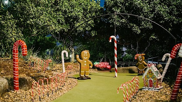 Christmas Putt Putt.