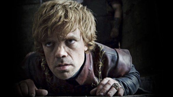 Peter Dinklage as Tyrion Lannister.
