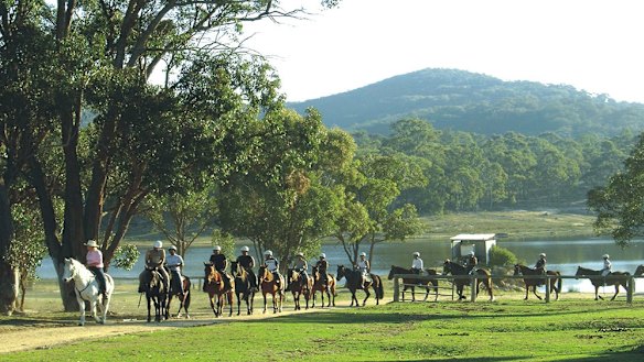 Cherrabah Resort, 140 kilometres south-west of Brisbane.