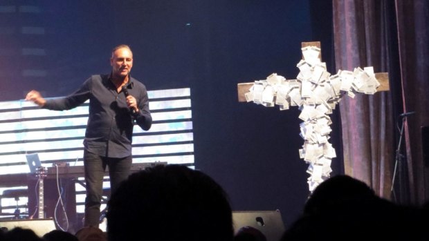 Hillsong preacher Brian Houston fell out with Folau.