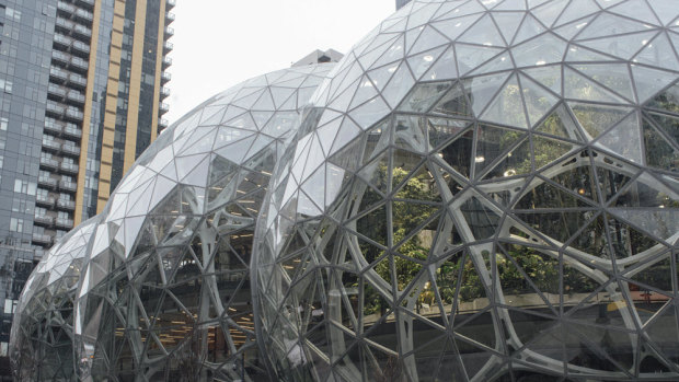 Amazon's headquarters in Seattle. 