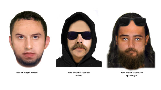 ACT Policing has released face fit images of suspects in recent child approach incidents across Canberra.
