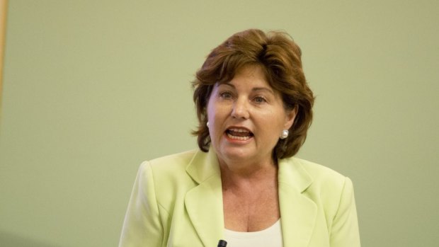 Jo-Ann Miller in Queensland Parliament in 2013.