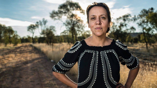 Director Rachel Perkins in Alice Springs.