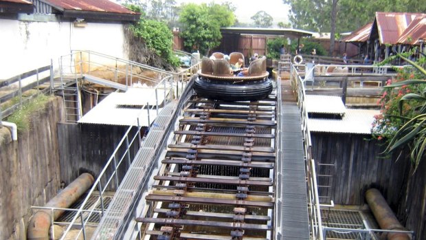 Dreamworld dismantled the Thunder River Rapids ride after the tragedy.