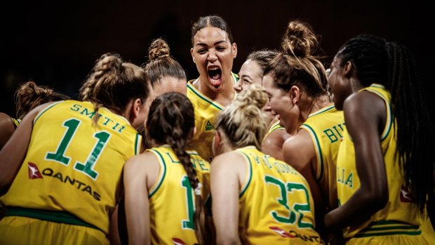 Cambage is a towering figure for the Opals.