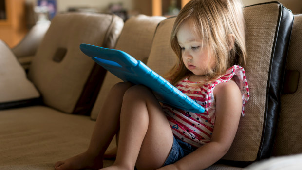 Children pick up devices early, and by their teens are spending six hours a day and more on screens.
