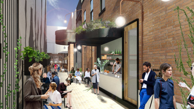 The planned refurbishment of Ulster Lane will emulate other successful laneway projects around the city such as Fish Lane.
