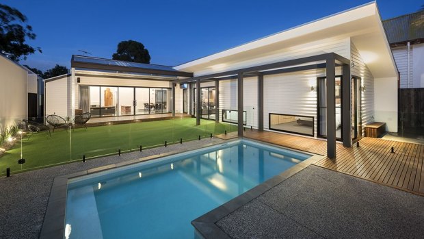 Former V/Line chief executive James Pinder's Williamstown home.