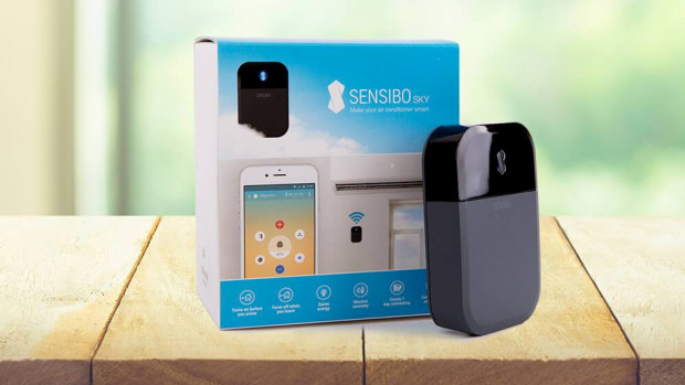 The Sensibo Sky lets you operate your air conditioner even when you're not at home.