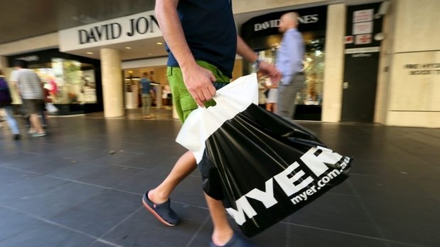 Myer is stopping selling Apple products.