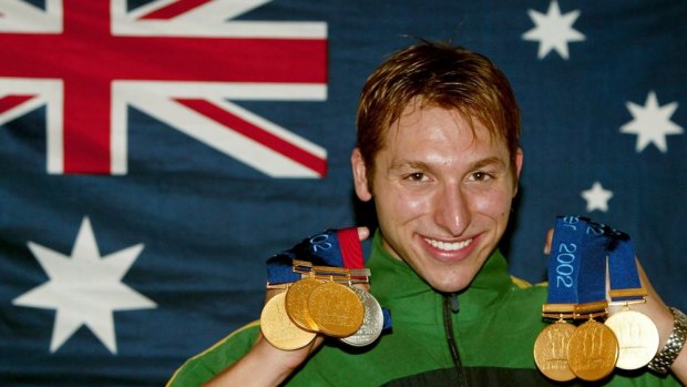 Ian Thorpe in 2002. 