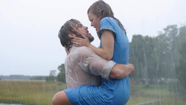 Noah (Ryan Gosling) used some extreme dating tactics to win Allie (Rachel McAdams) in The Notebook.