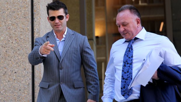 Sean Carolan (left) and Craig Haeusler  failed to get the Supreme Court to order the police return $702,000 in cash which was seized in 2011. 