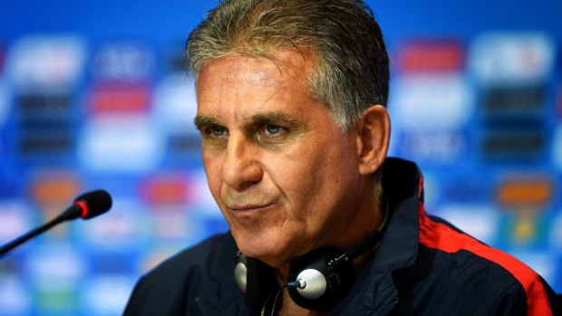Tactical genius: Iran's Portuguese coach Carlos Queiroz.