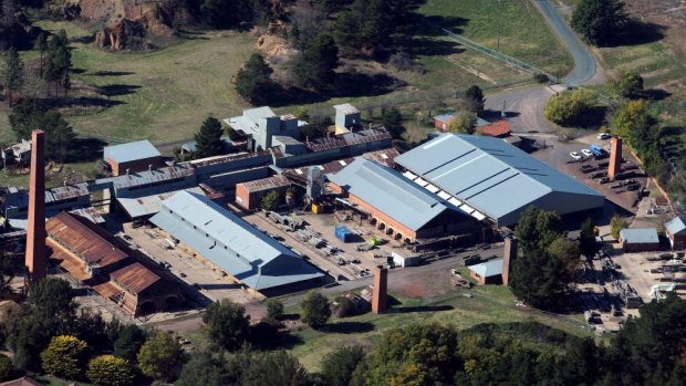 The brickworks site at Yarralumla. in 2010.