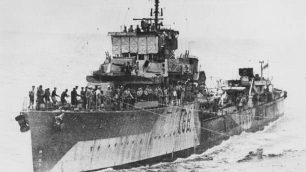 HMAS Vampire.