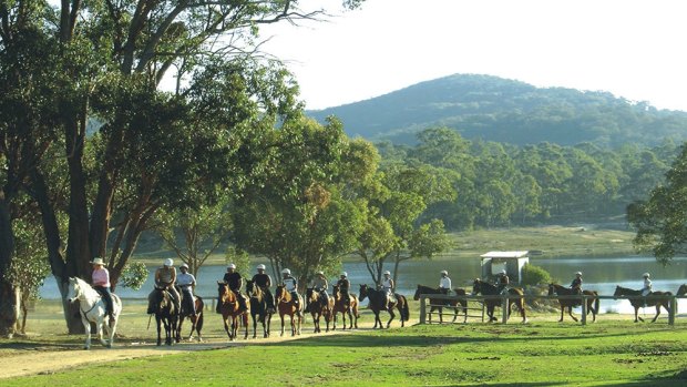 Cherrabah Resort, 140 kilometres south-west of Brisbane.