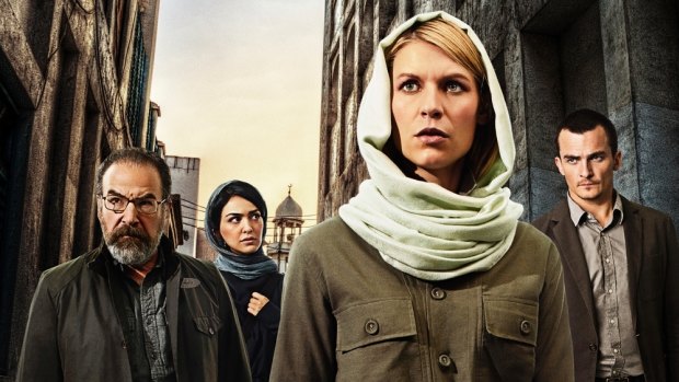 Publicity shot from season 4 of the just-concluded Homeland