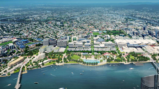 An artist’s impression of the master plan vision.