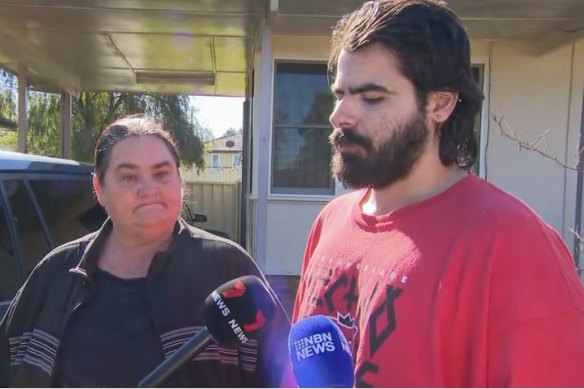 Emma Patten and William Patten, the aunt and brother of alleged terrorist Jordan Patten, spoke to the media on Thursday. 