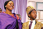 King Oyo, of the Kingdom of Tooro in Uganda, has died aged 34. The monarch, who was pictured here aged 10 during a visit to Denver in the US with his mother, was suffering a serious illness, according to reports.