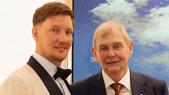 Rob and John Farnham. John Farnham has voiced his memoir due out later this month.