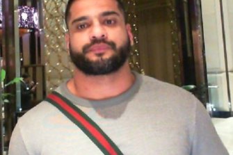 Mostafa Baluch, charged over his alleged role in a drug importation syndicate, was wanted for allegedly breaching bail. 