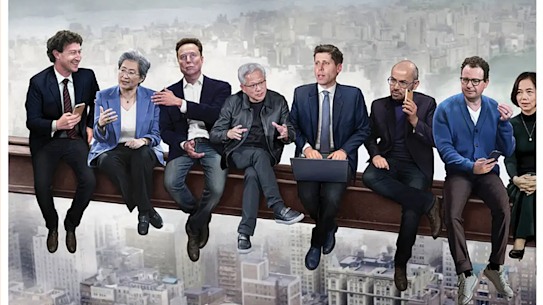 The “Architects of AI” were named Time’s person of the year Thursday, with the magazine citing 2025 as when the potential of artificial intelligence “roared into view” with no turning back.