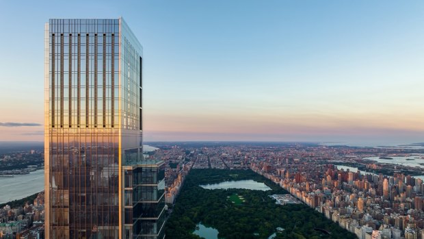 This penthouse apartment in Central Park Tower, New York is for sale for $US250 million.