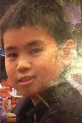 Found: Kiet Tran, 11, who went missing at a park in Cabramatta.