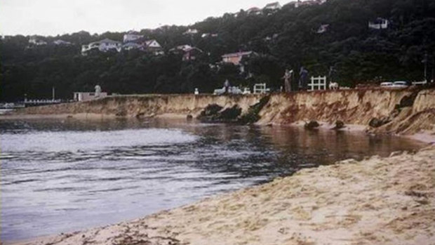 Clontarf in 1960 after a tsunami triggered in Chile. 